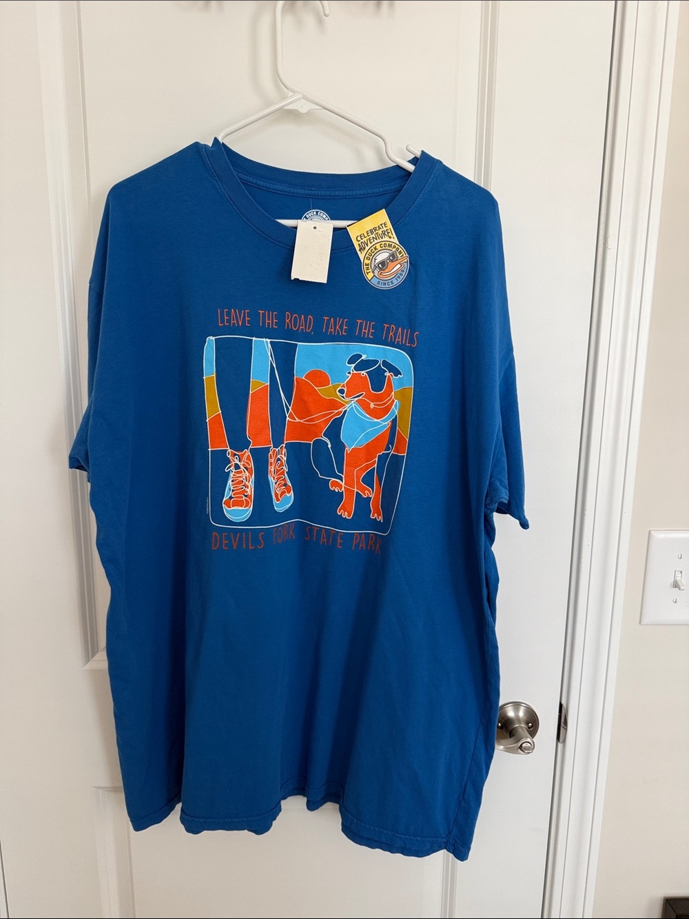 Adult Blue Graphic Tee - Devils Fork State Park